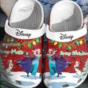 Frozen Christmas Crocs Shoes