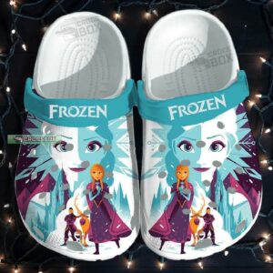 Frozen Wonderland Crocs Shoes