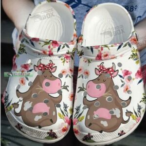 Funny Cow Mom Crocs Gift For Mother