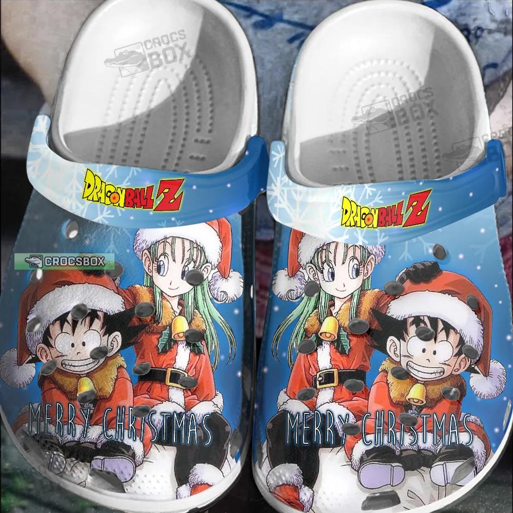 Goku And Bulma Christmas Crocs