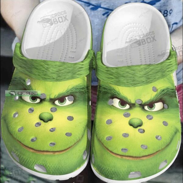 Grinch’s Sneaky Steps Crocs Clogs