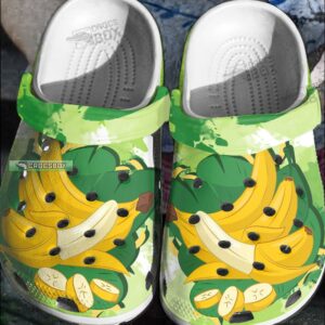 Juicy Banana Crocs Shoes