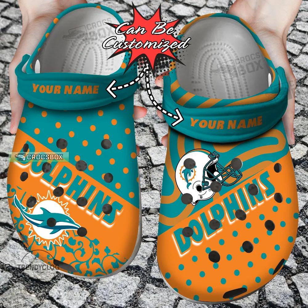 Miami Dolphins Game Day Crocs Adults