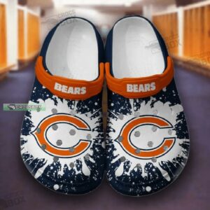 NFL Chicago Bears Navy Tie Dye Crocs