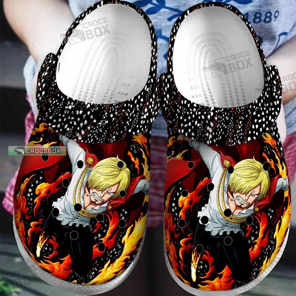 One Piece Sanji Crocs Shoes