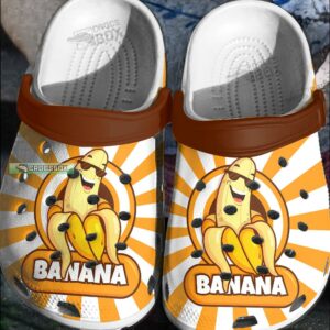 Orange Banana Crocs Banana Crocs Womens