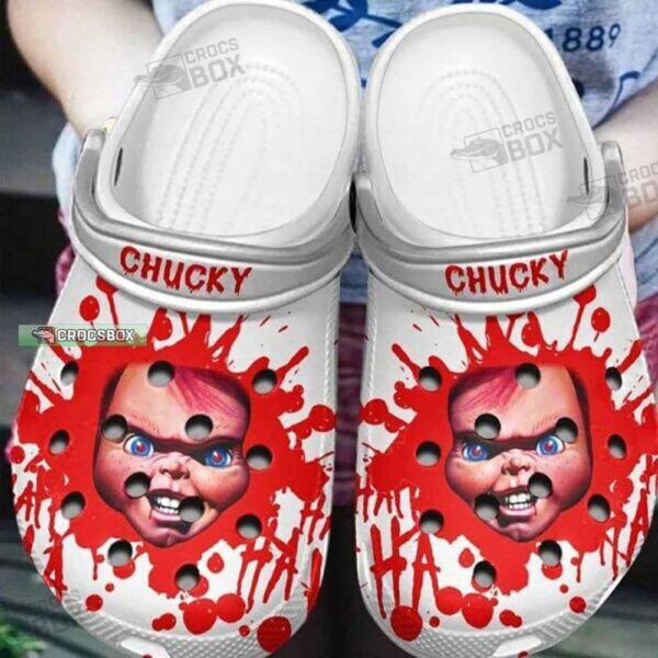 Playground Terror Chucky Crocs Shoes Chucky Slasher Crocs