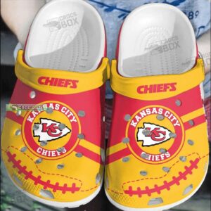 Red And Gold Glory Crocs Chiefs Crocs Clogs