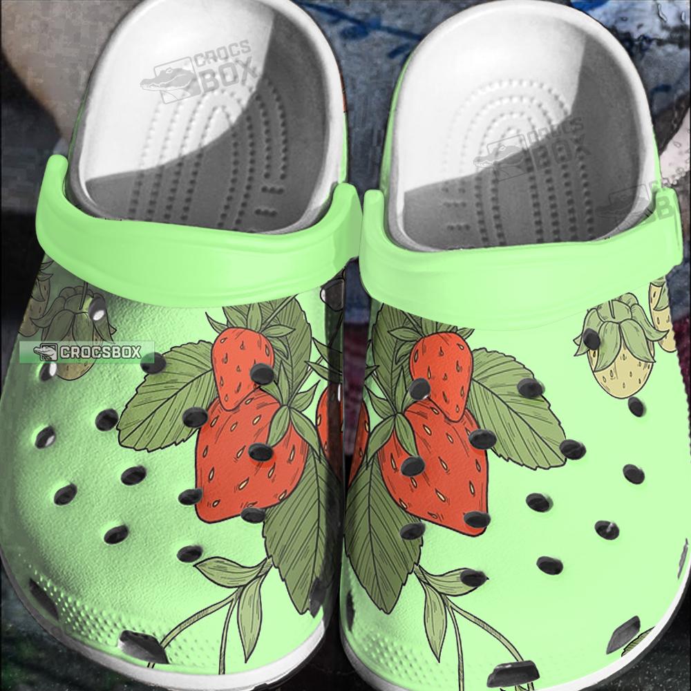 Ripe Strawberry Clogs Lime Crocs