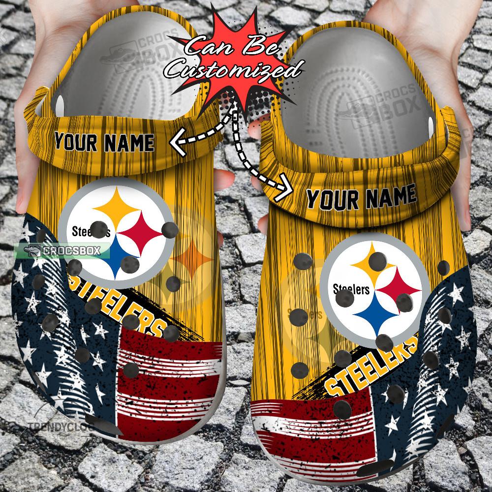 Steelers Nation Clogs Crocs