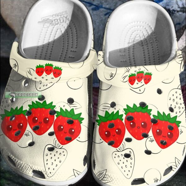 Strawberry Kids Crocs