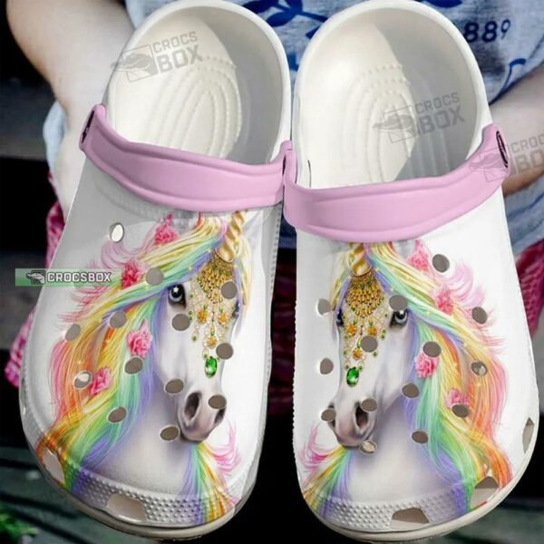 Unicorn Colorful Crocs Shoes