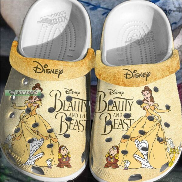 Vintage Disney Belle Princess Crocs