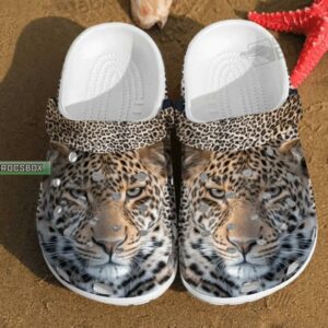 African Leopard Classic Crocs Shoes