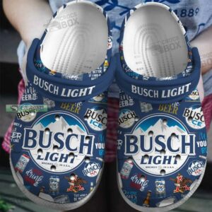 Busch Light Beer Themed Crocs 1