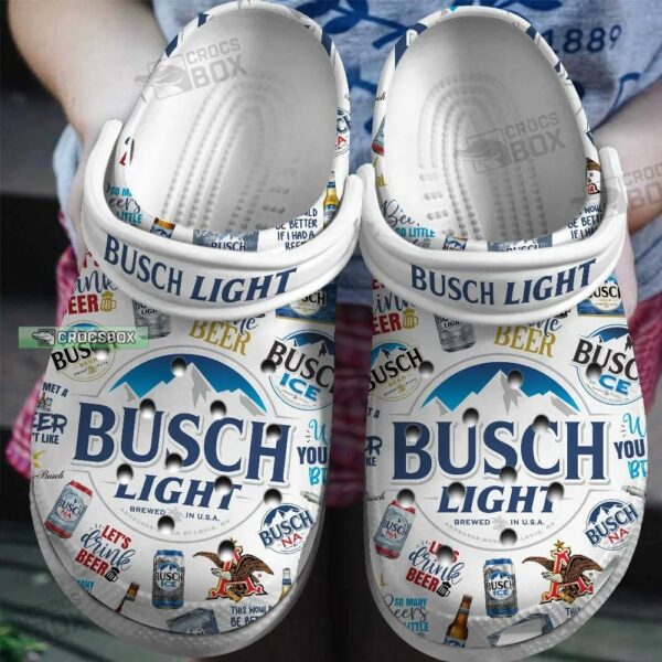 Busch Light Classic Crocs Clogs