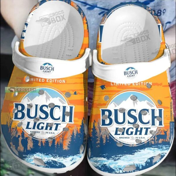 Busch Light Limited Edition Crocs Shoes