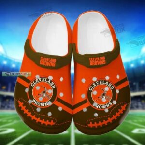 Cleveland Browns Football Toddler Crocs Clogs
