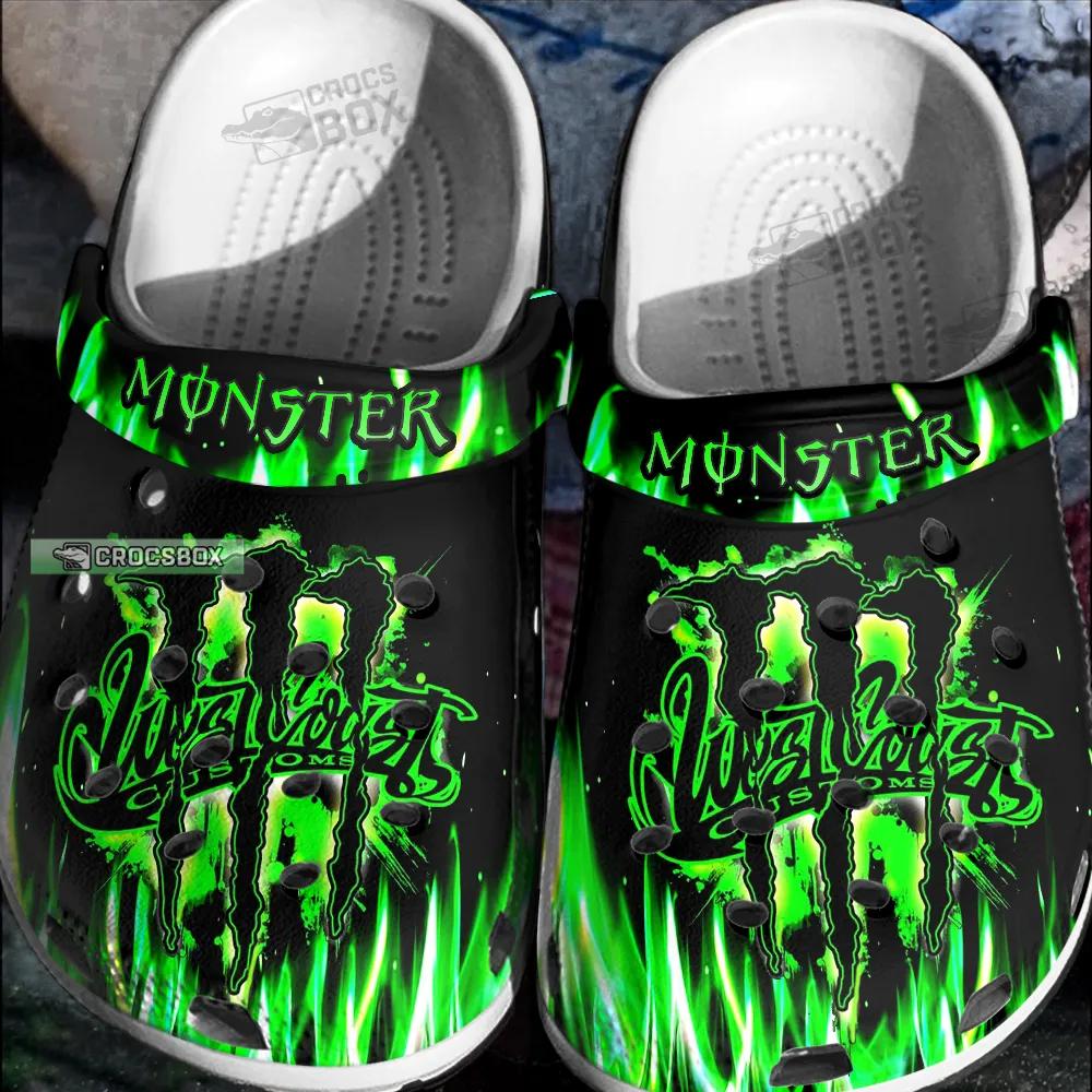 Extreme Energy Monster Crocs Shoes
