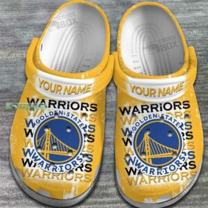 Footwearmerch Golden State Warriors NBA Basketball Sport Crocs Crocband Clogs Shoes Comfortable For Men Women and Kids 2 1