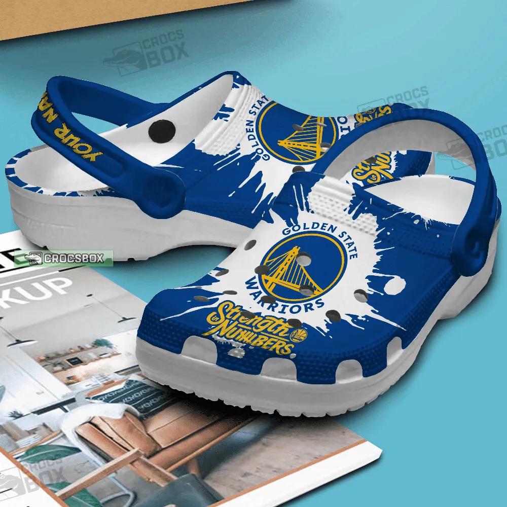 Footwearmerch Golden State Warriors NBA Sport Crocs Crocband Clogs Shoes Comfortable For Men Women and Kids 2 1