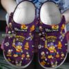 Garfield Cartoon Purple Crocs