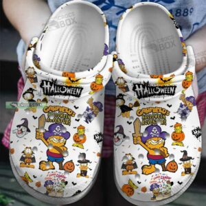 Garfield Halloween Crocs Womens 1