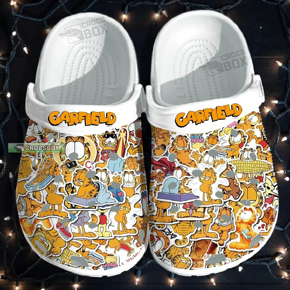 Garfield's Napping Nook Crocs Shoes