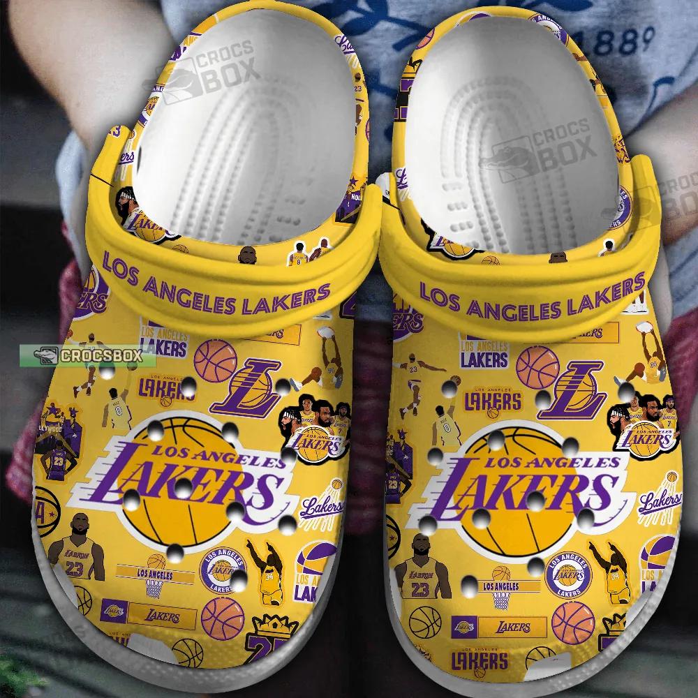 Lakers Fan's Paradise Crocs Yellow