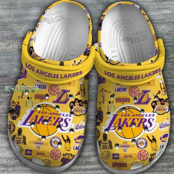 Lakers Fan’s Paradise Crocs Yellow