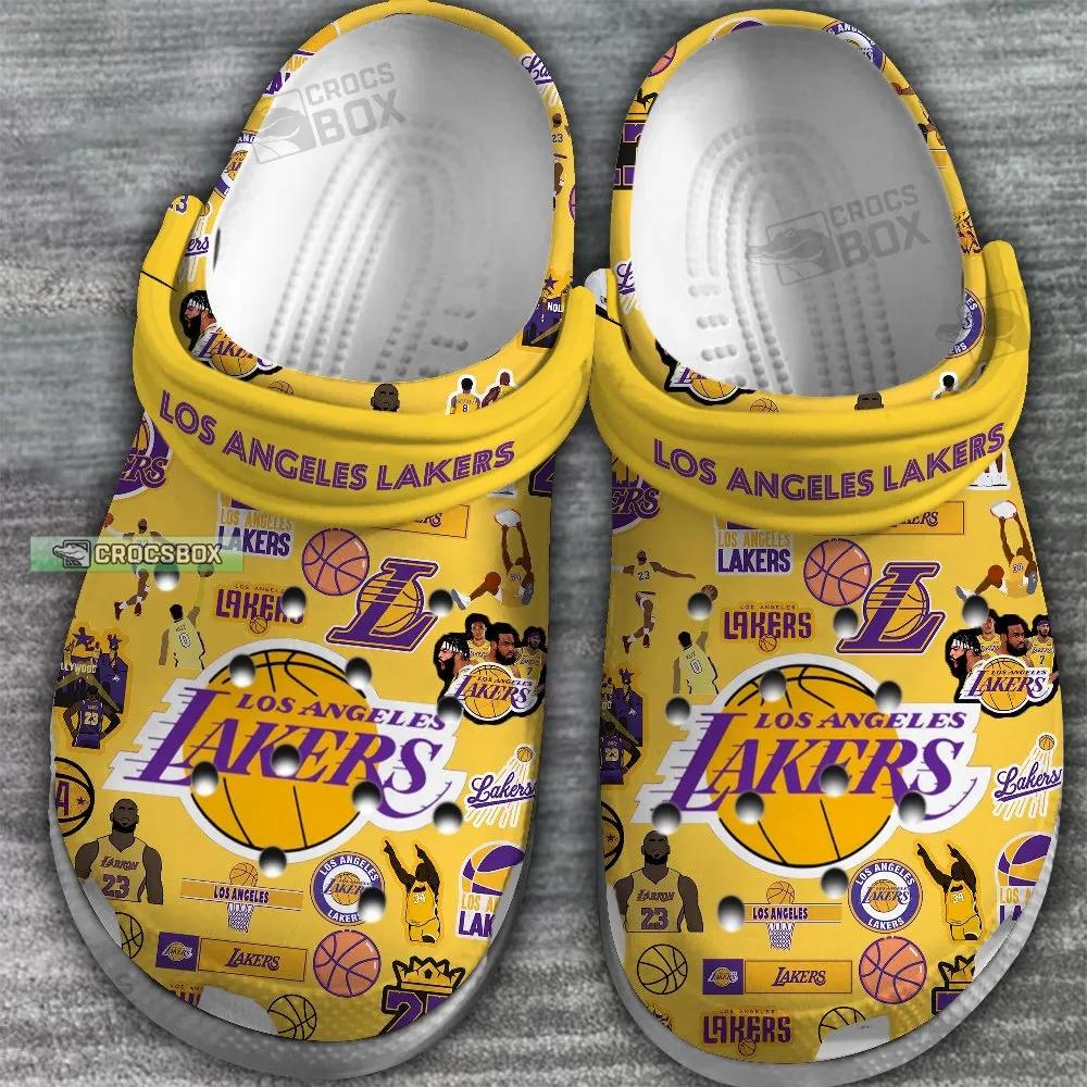 Lakers Fans Paradise Crocs Yellow 2