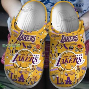 Lakers Showtime Swagger Crocs