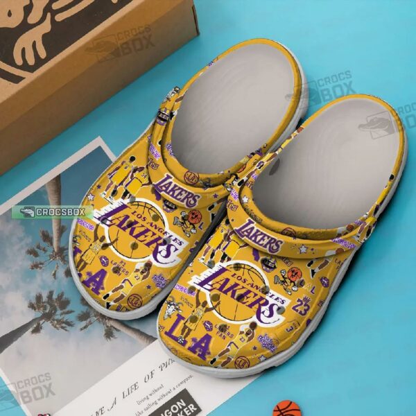 Lakers Showtime Swagger Crocs