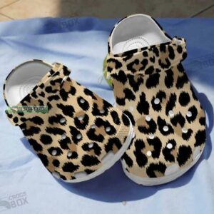 Leopard Skin Crocs Shoes Leopard Print Crocs