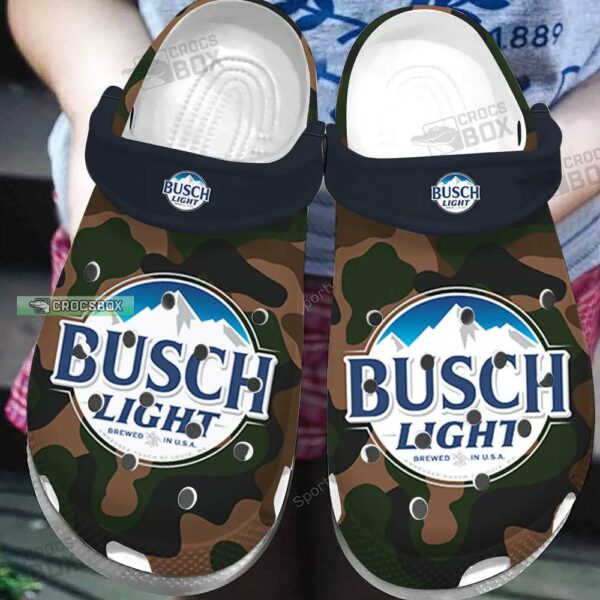 Men’s Busch Light Camo Crocs