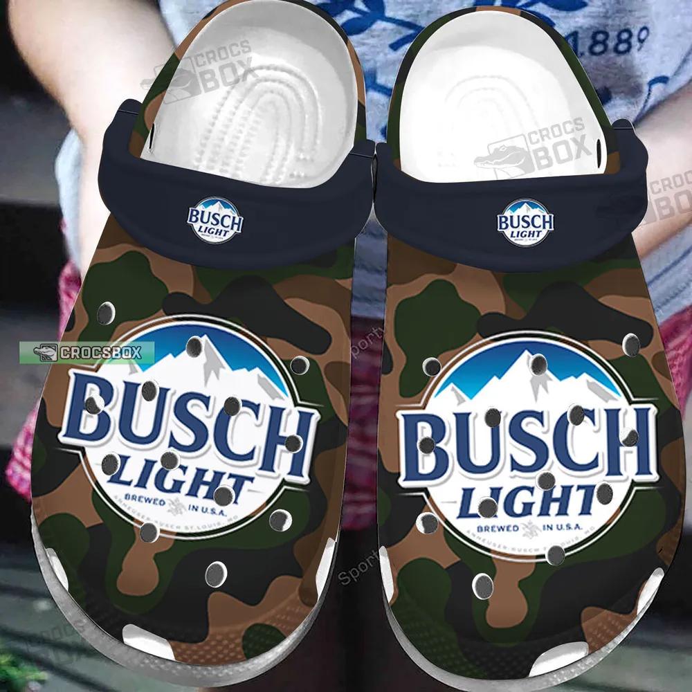 Men's Busch Light Camo Crocs