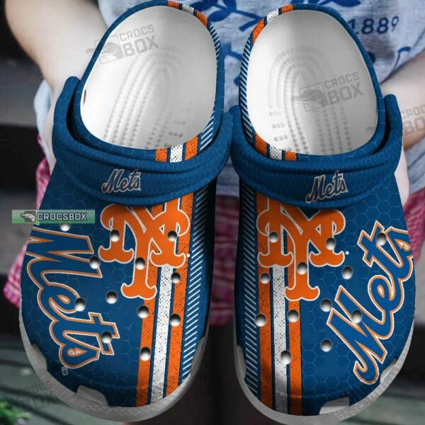 Mets Team Colors Crocs Shoes