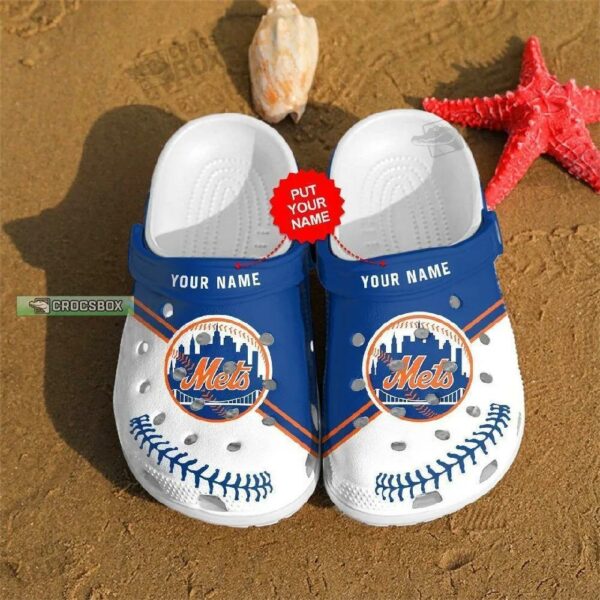 NY Mets Classic Crocs Shoes