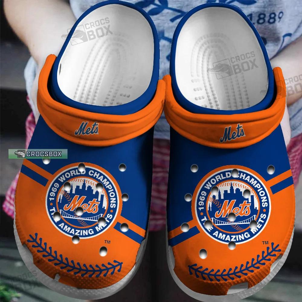 NY Mets Game Day Crocs