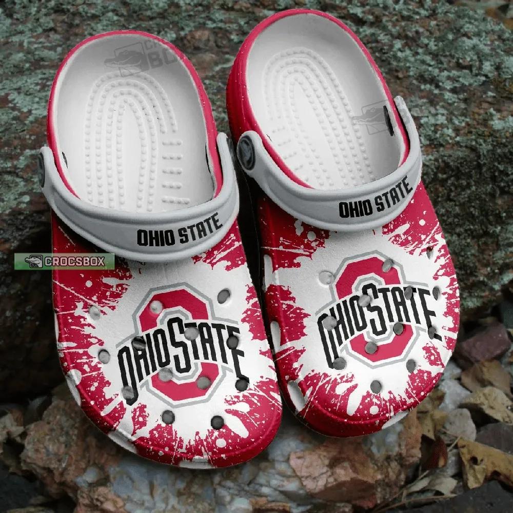 Ohio State Gameday Crocs Shoes