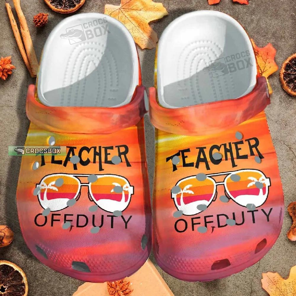 Sunglasses Teacher Off Duty Crocs