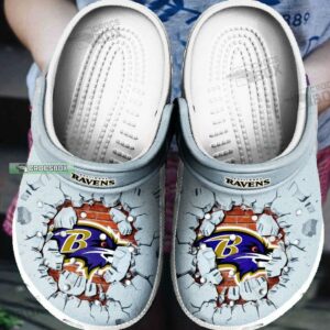Baltimore Ravens Bold Logo Crocs
