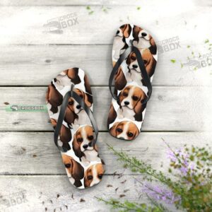 Beagle Dog Flip Flops
