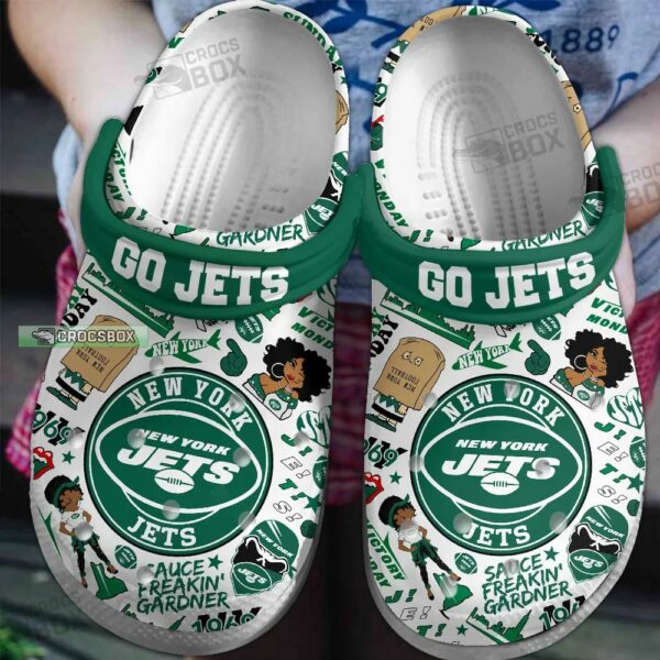 Go Jets Crocs Shoes