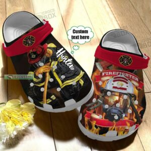 Inferno Warrior Firefighter Crocs Shoes